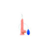 Gode ventouse réaliste éjaculateur 21,5 cm 